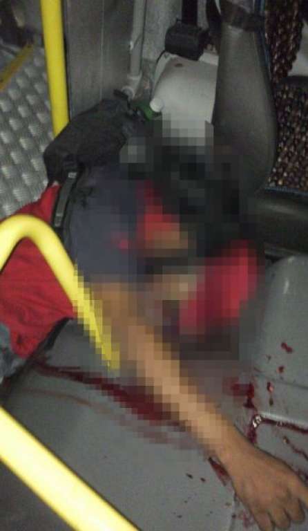 Salvador: policial reage a assalto e mata bandido dentro de ônibus
