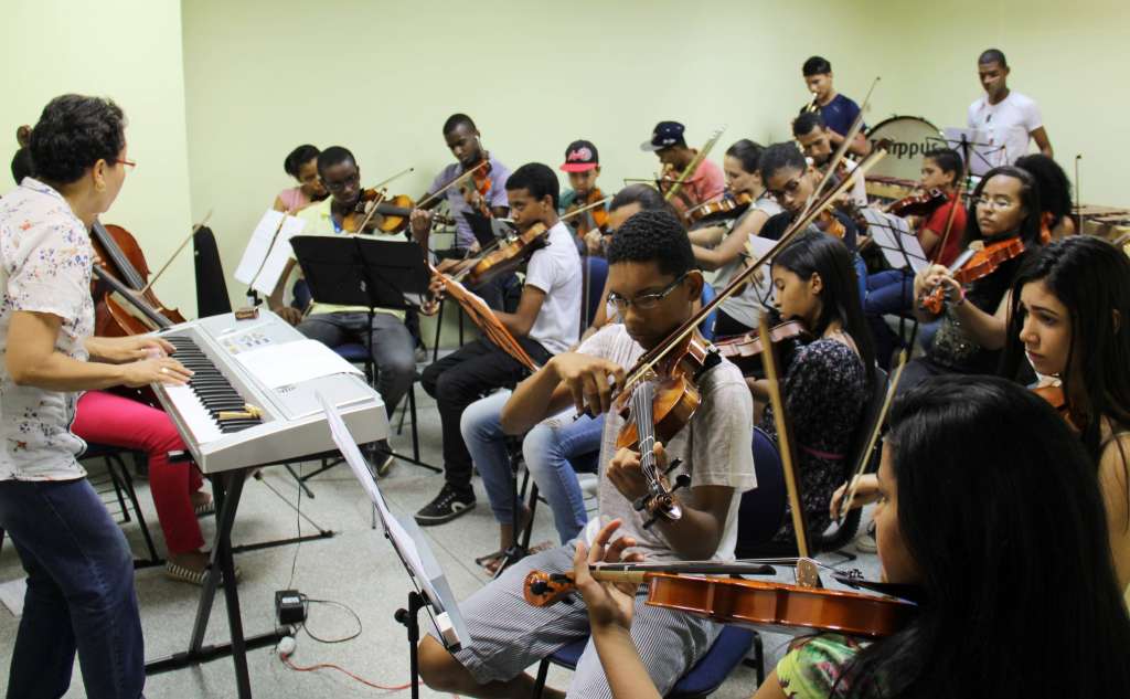 I Mostra Sinfônica reúne estudantes de música das escolas e do Conservatório