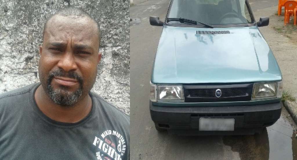 Homem é preso após furtar carro de sargento da PM em Salvador