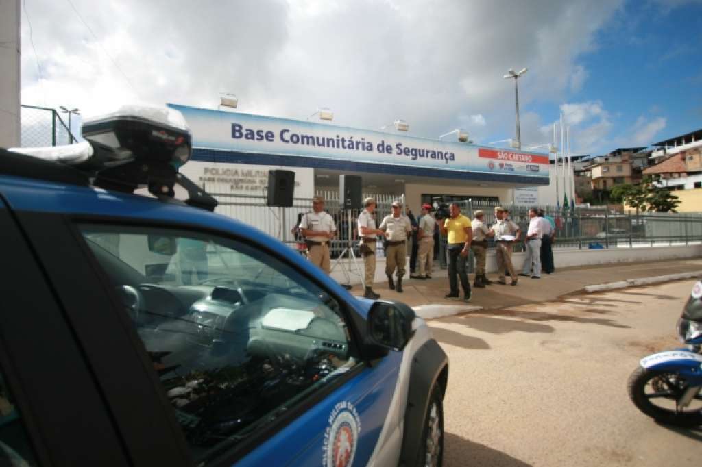 Base de Segurança é atingida por tiro em Salvador