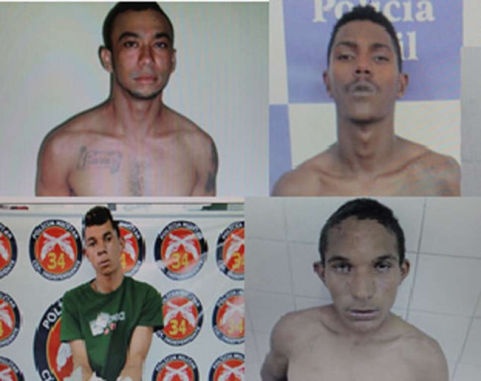 Polícia divulga nomes de quatro homens que fugiram de delegacia no interior do estado