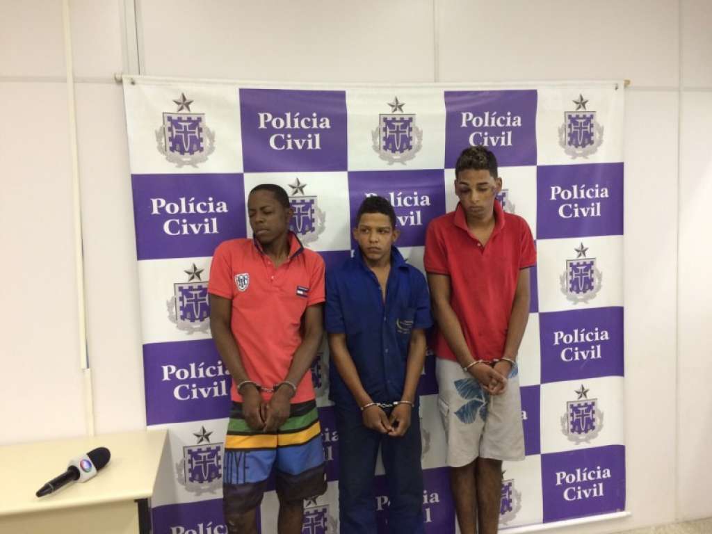 PM prende trio que praticava assaltos na Orla de Salvador