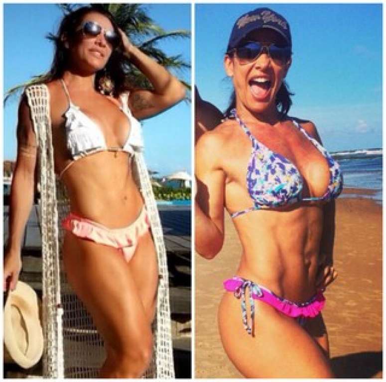 Scheila Carvalho faz dieta e treino rigorosos: ‘Tenho só 14% de gordura’