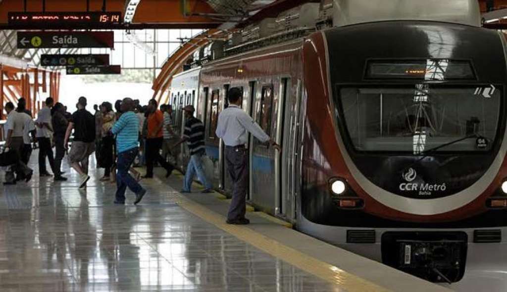Duas estações de metrô em Salvador ficam fechadas neste sábado (28)