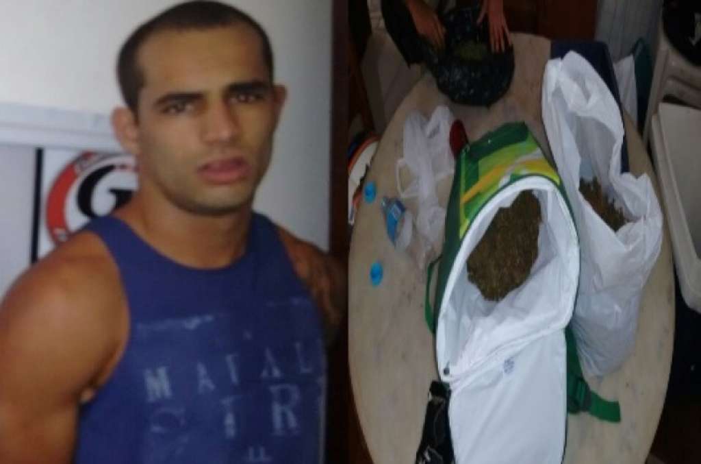 Lutador de MMA é preso após ser flagrado com drogas em Salvador