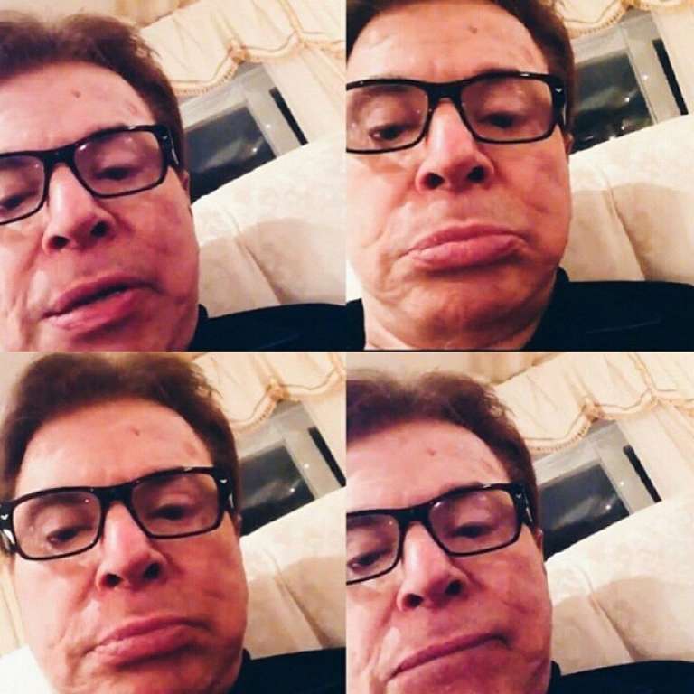 Vídeo de Silvio Santos tentando fazer selfie faz sucesso nas redes