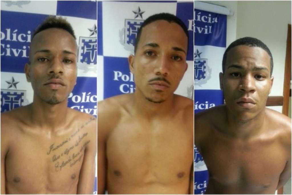 Polícia prende três por tráfico no Pau Miúdo