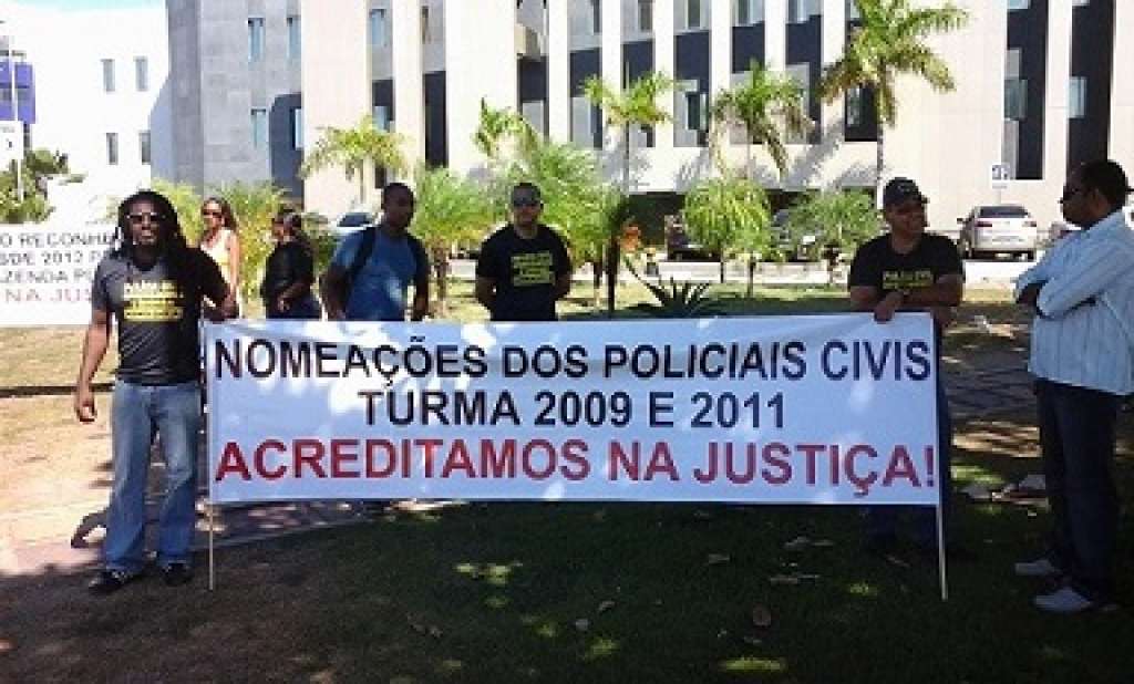 Policiais Civis não nomeados na Bahia denunciam governo