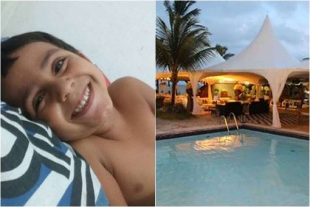 Criança de 4 anos morre afogada em piscina de casa de shows