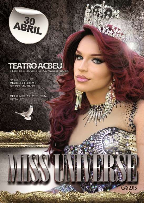 Miss Gay acontece em Salvador nesta quinta-feira (30)