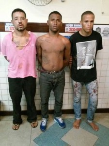 trio de assaltantes preso no bairro parque verde 1