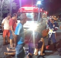 Motociclista fica ferido após batida em Mutuípe