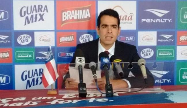 Presidente do Bahia garante que time irá superar momento ruim