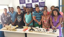 Polícia prende 15 integrantes de uma quadrilha em Feira de Santana