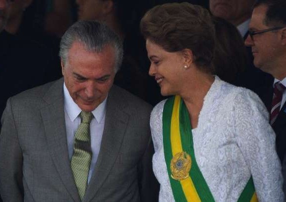 dilma e michel temer