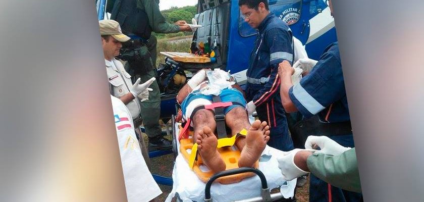 Policial Militar baleado em Vera Cruz deve ser transferido para enfermaria nesta sexta