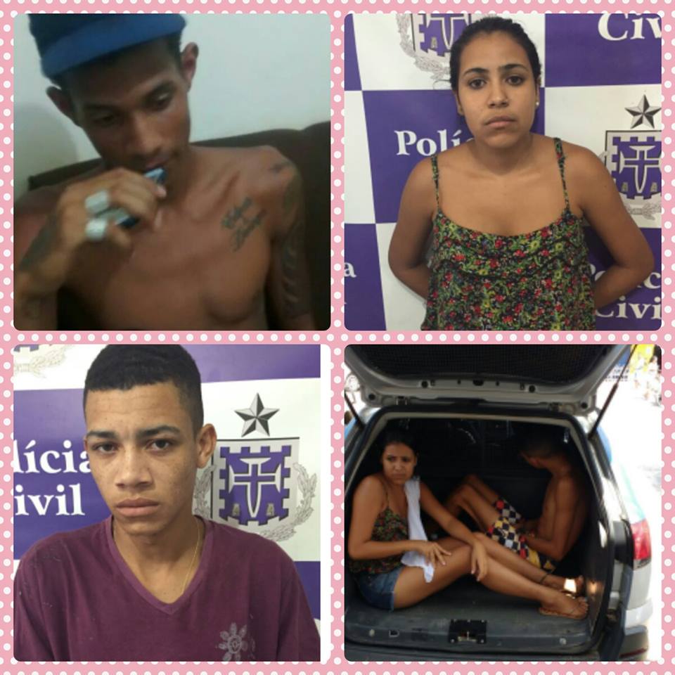 Três jovens presos em operação contra o tráfico de drogas no Conde