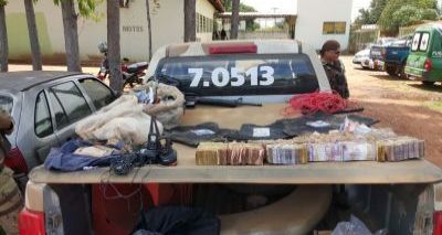 Polícia descobre esconderijo de suspeitos de arrombar bancos em Santa Rita
