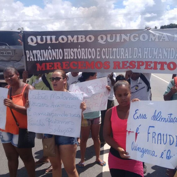 protesto quingoma