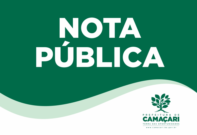 Prefeitura de Camaçari publica nota sobre a paralisação de servidores