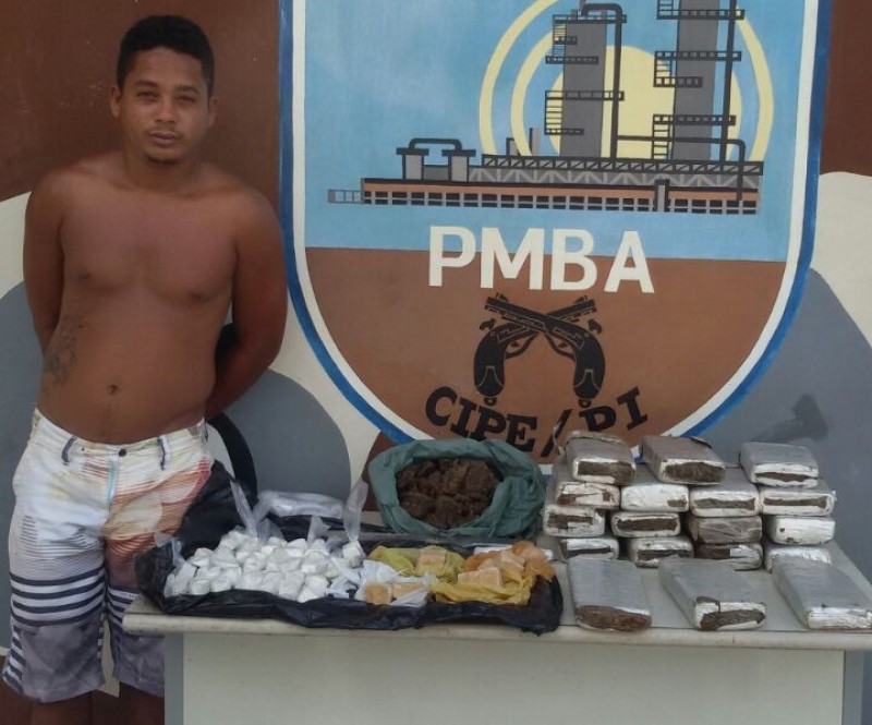 Polícia prende traficante em operação ‘Baile de Favela’ em Camaçari