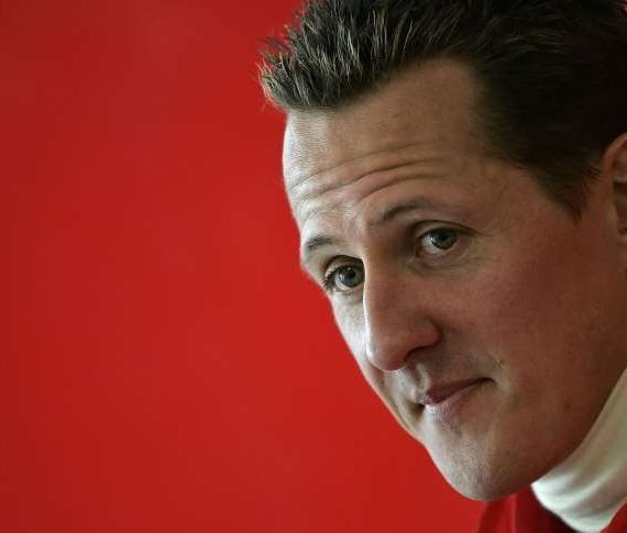 O piloto de Fólmula 1, Michael Schumacher.