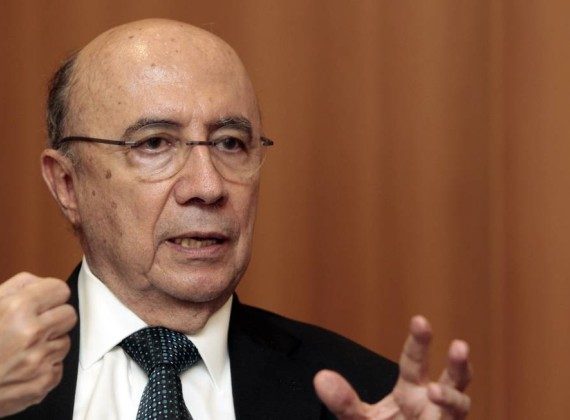 O ministro da Fazenda, Henrique Meirelles