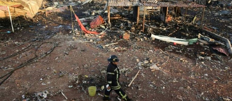 Explosão em mercado de fogos deixa 32 mortos e 71 feridos no México