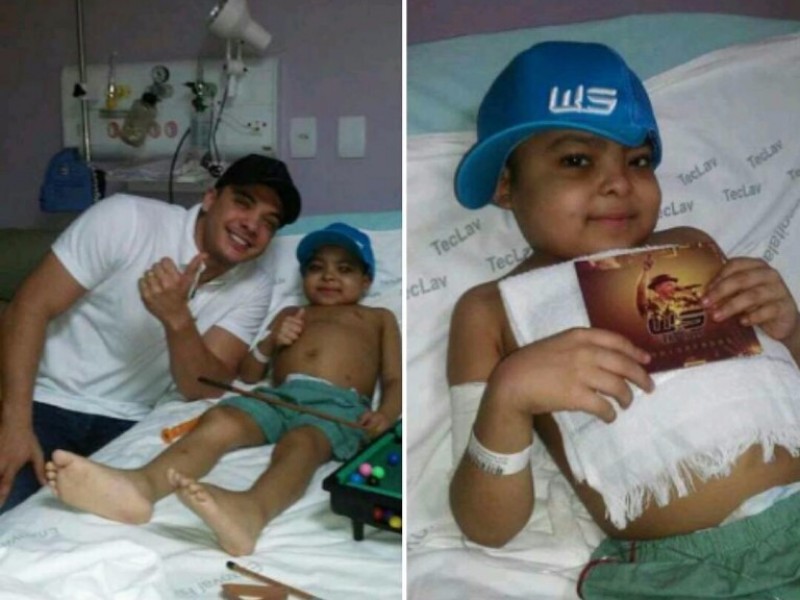 Morre criança com leucemia que pediu para conhecer Wesley Safadão