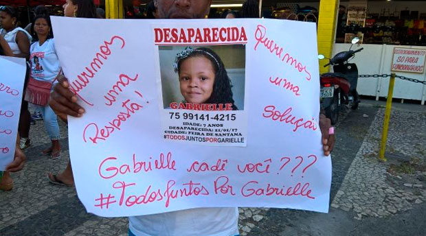 Justiça nega pedido de família para exumar ossada de menina que sumiu em Feira de Santana