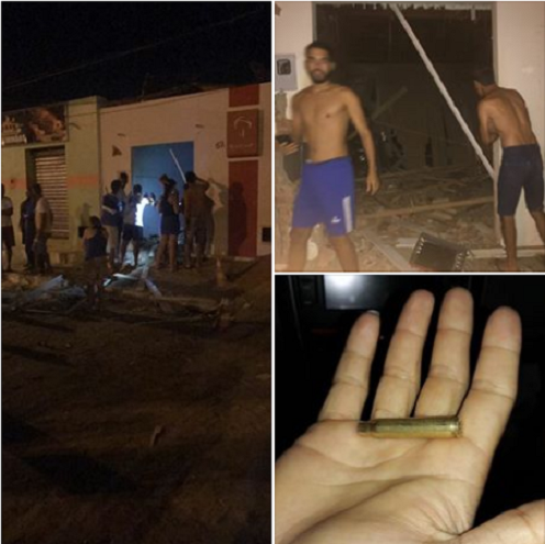 Grupo armado invade agência do Bradesco em Caetanos