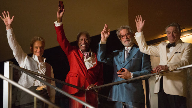 ‘Tela Quente’ desta segunda reúne Michael Douglas, Robert De Niro e Morgan Freeman
