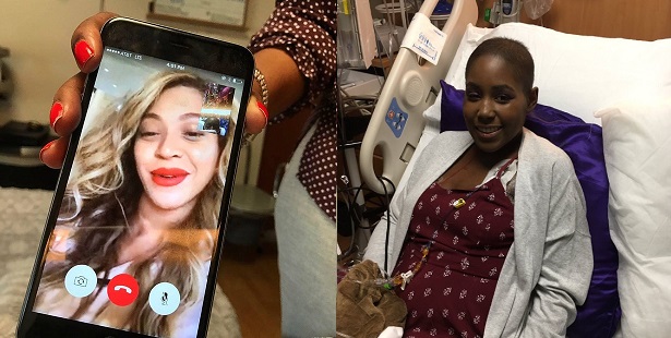 Vídeo: Beyoncé realiza sonho de fã com câncer terminal, após campanha na internet