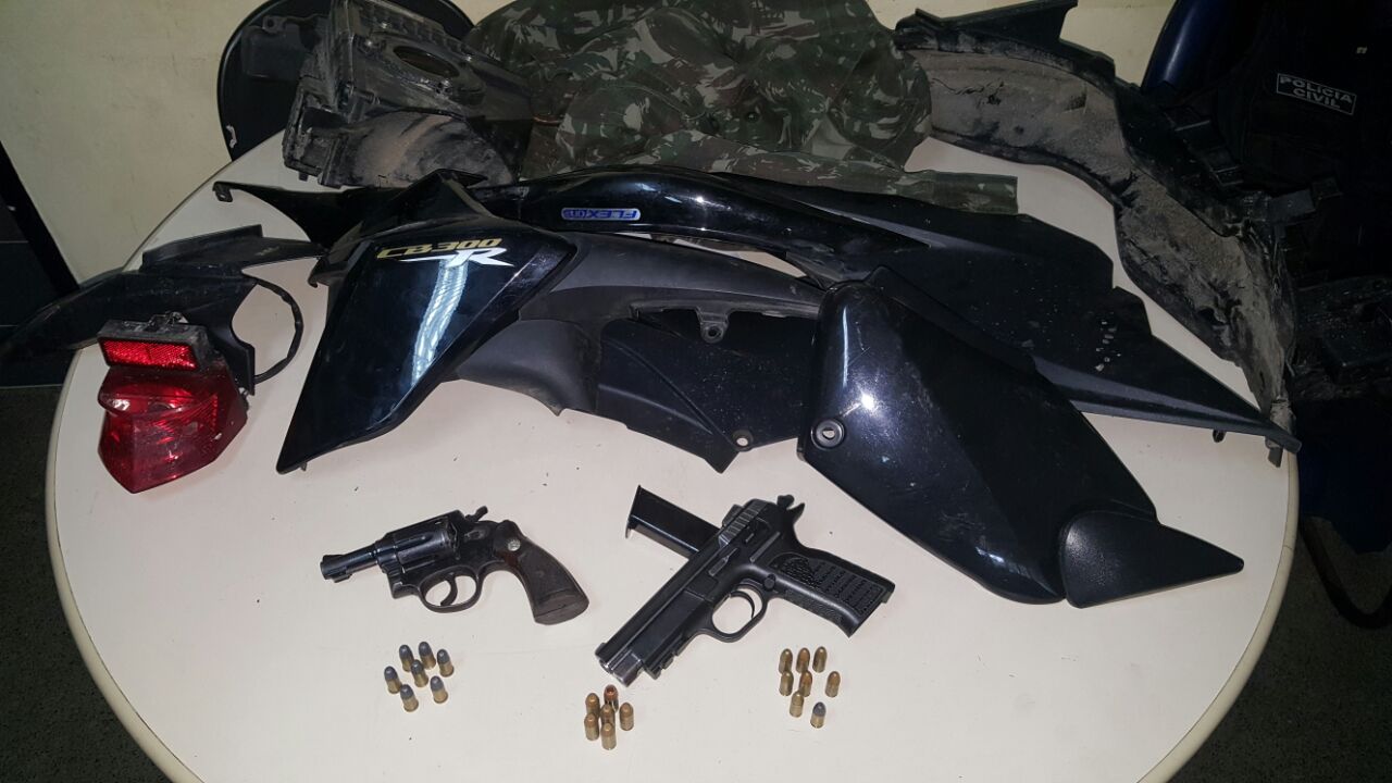 Pistola Tcheca: Cinco suspeitos são presos com arma de fabricação internacional