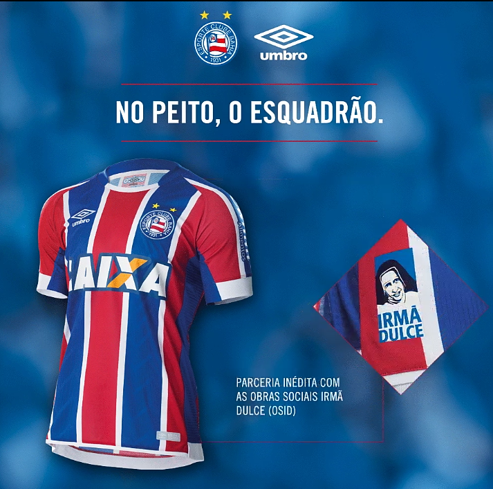 Bahia apresenta uniforme 2017 confeccionado pela Umbro