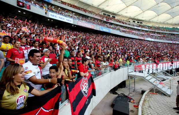 CBF confirma alteração no local dos jogos do Vitória contra Corinthians e Coritiba