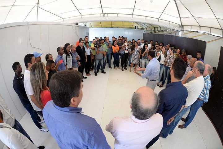 Camaforró 2017: Prefeito Elinaldo visita instalações do espaço 2000 acompanhado da imprensa