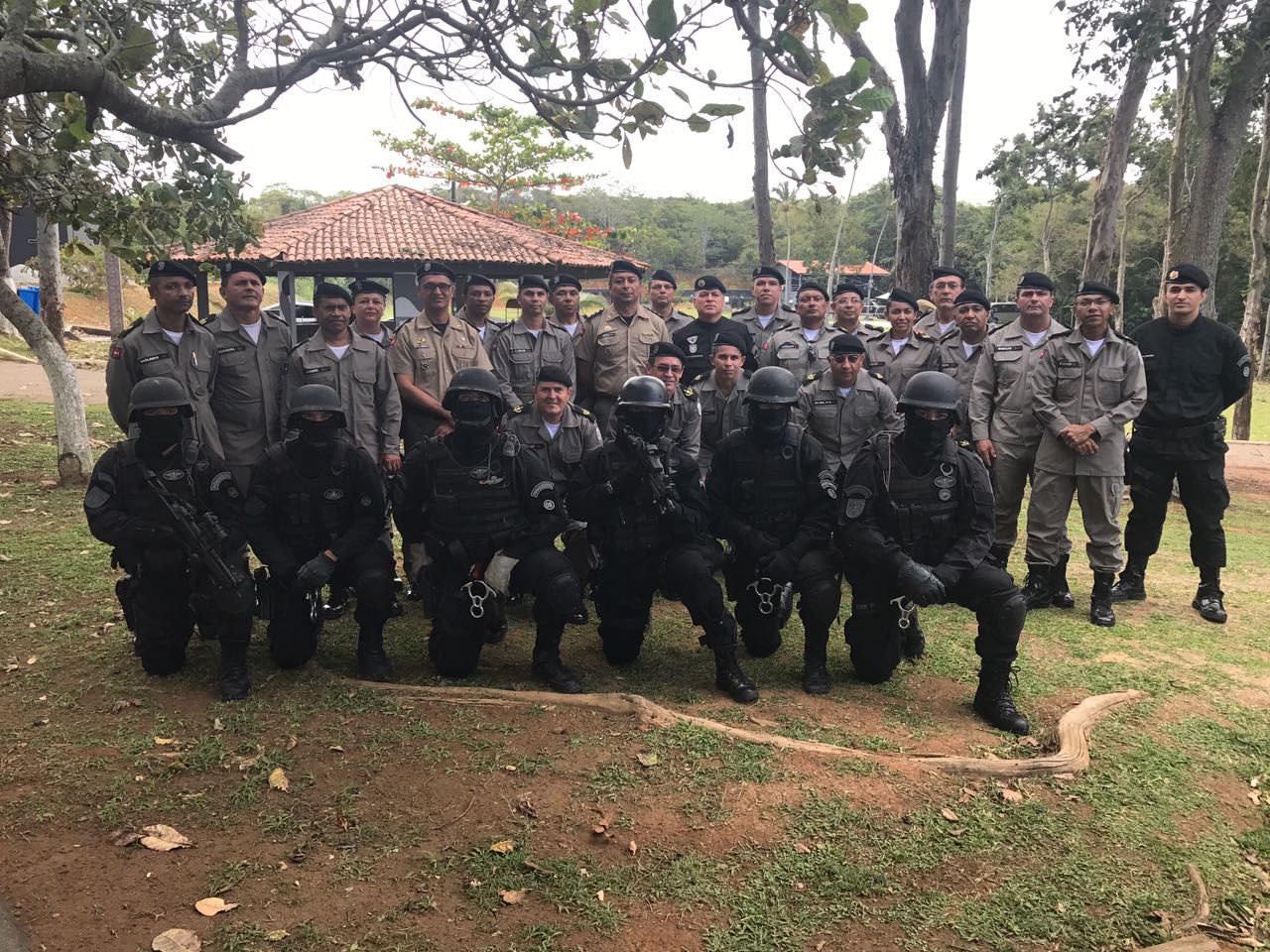 Batalhão de Operações Policiais Especiais recebe PMs da Paraíba