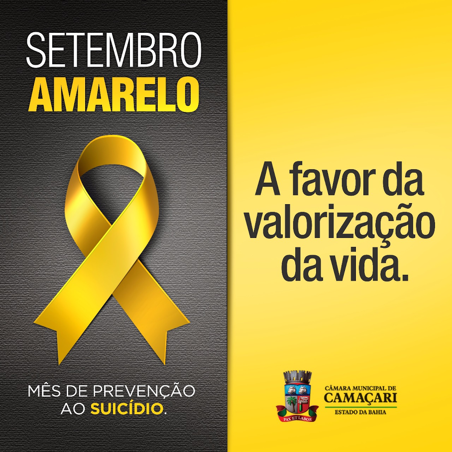 Setembro Amarelo: Campanha conscientiza sobre a prevenção do suicídio