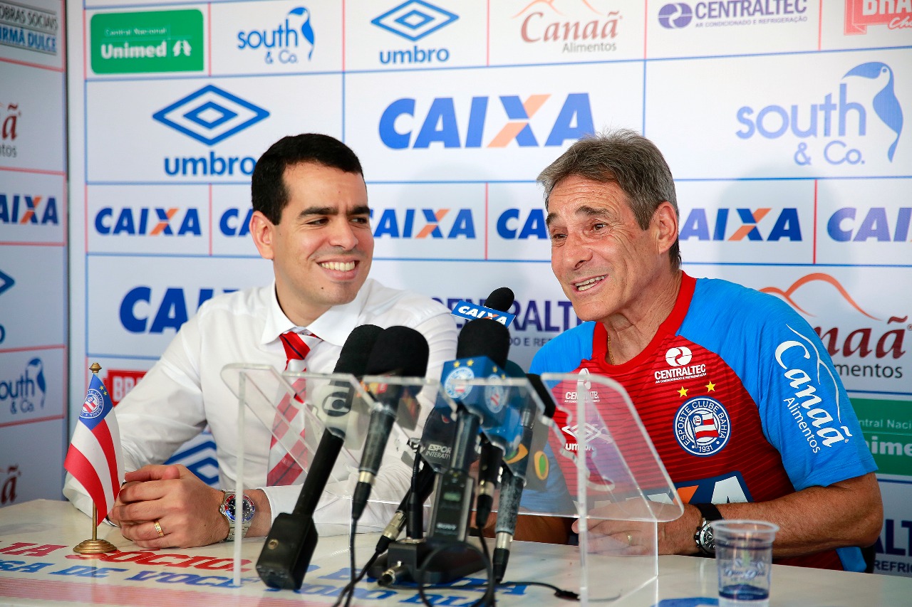Apresentado no Bahia, Carpegiani revela felicidade no convite: “É um grande desafio”