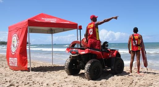 Corpo de Bombeiros lança campanha de identificação para as crianças nas praias da região
