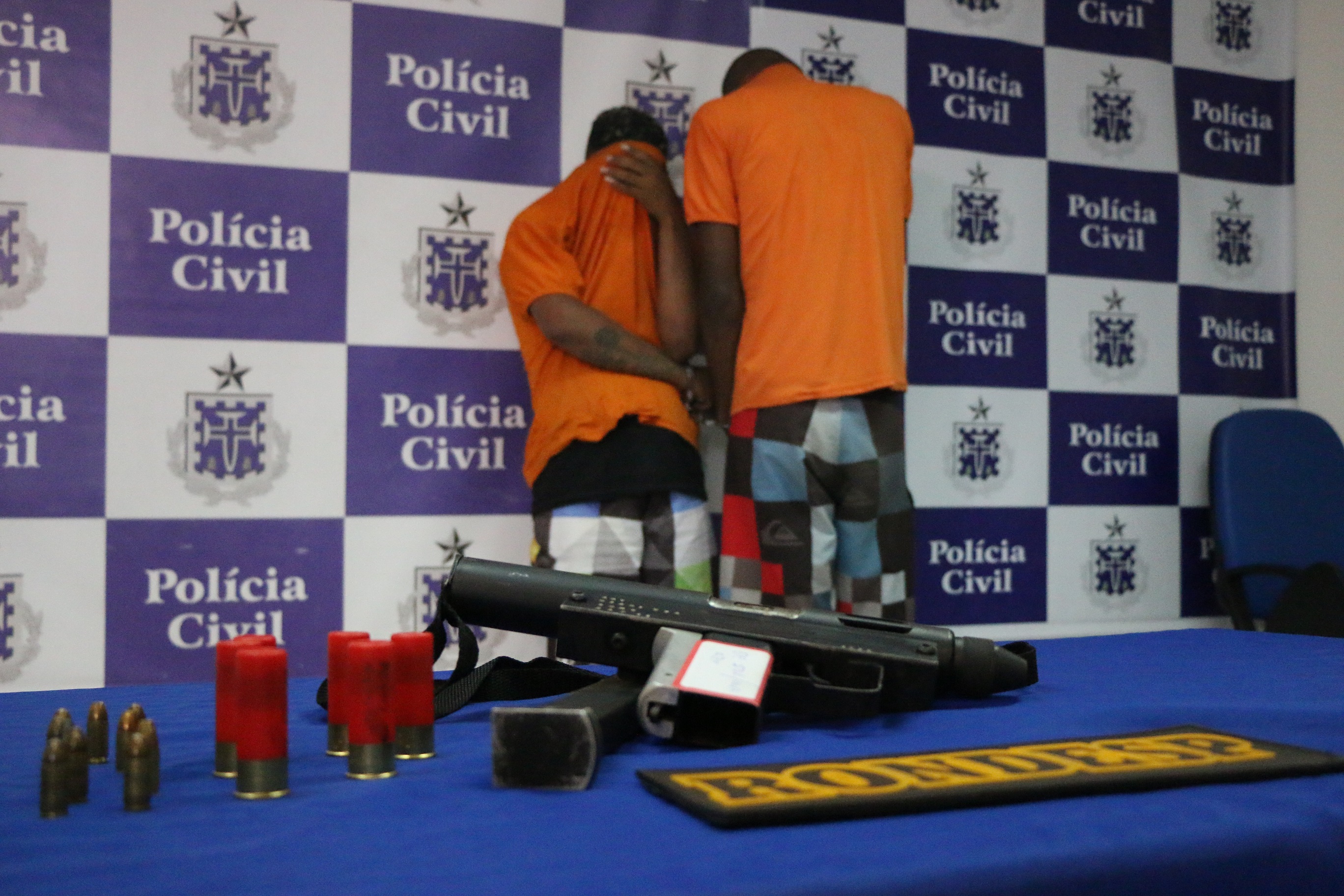 Homicidas são capturados com submetralhadora no bairro de São Cristóvão