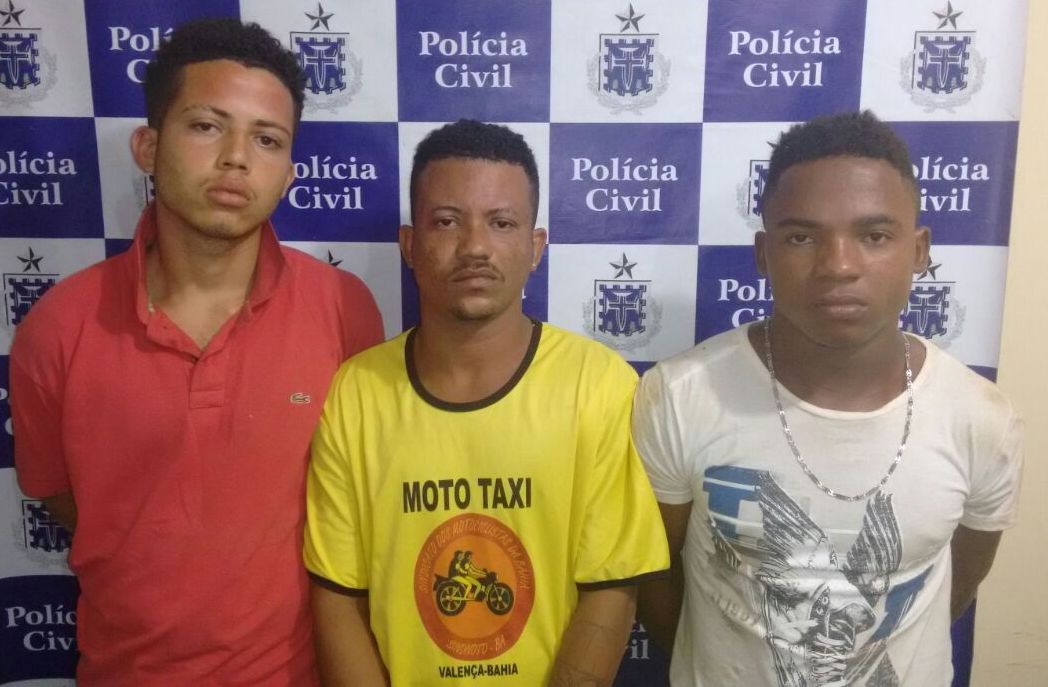 Quatro pessoas são presas por tráfico e homicídio em Valença