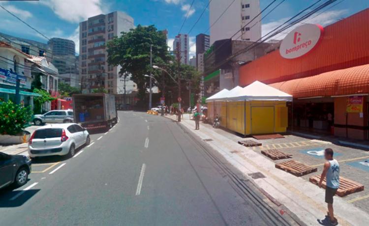 Bandidos arrombam unidade de rede de supermercado em Salvador