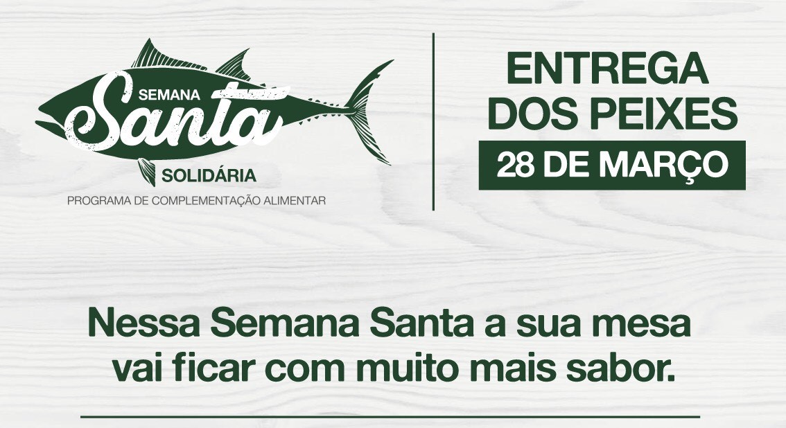 Prefeitura de Simões Filho entrega peixes nesta quarta-feira (28)