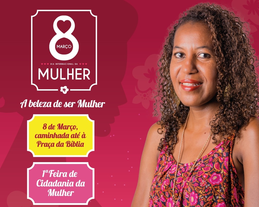 Dia da Mulher será marcado por caminhada e feira de cidadania em Simões Filho