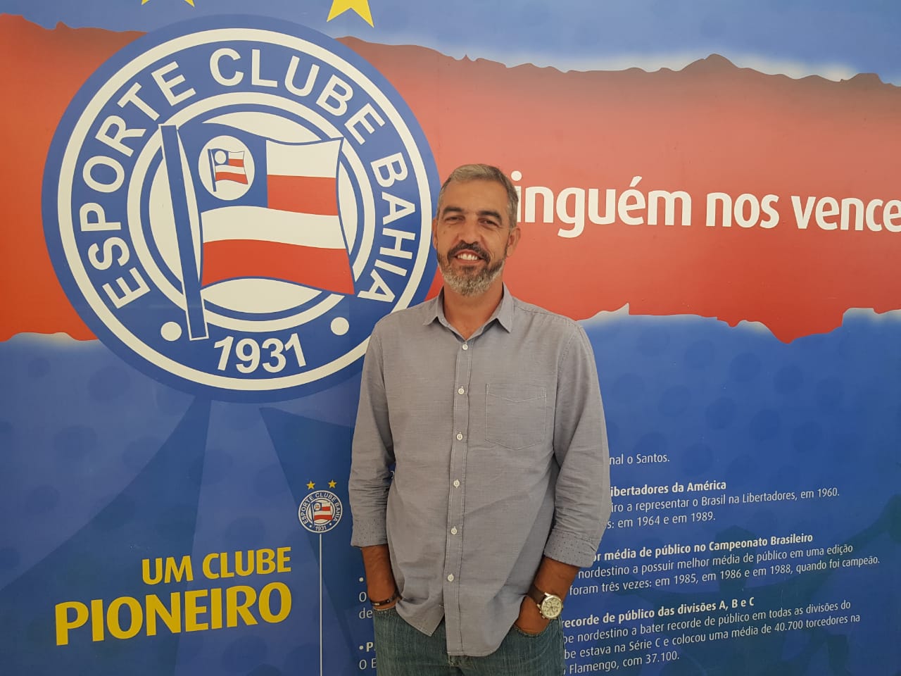 Confirmado: Bahia anuncia novo gestor da divisão de base