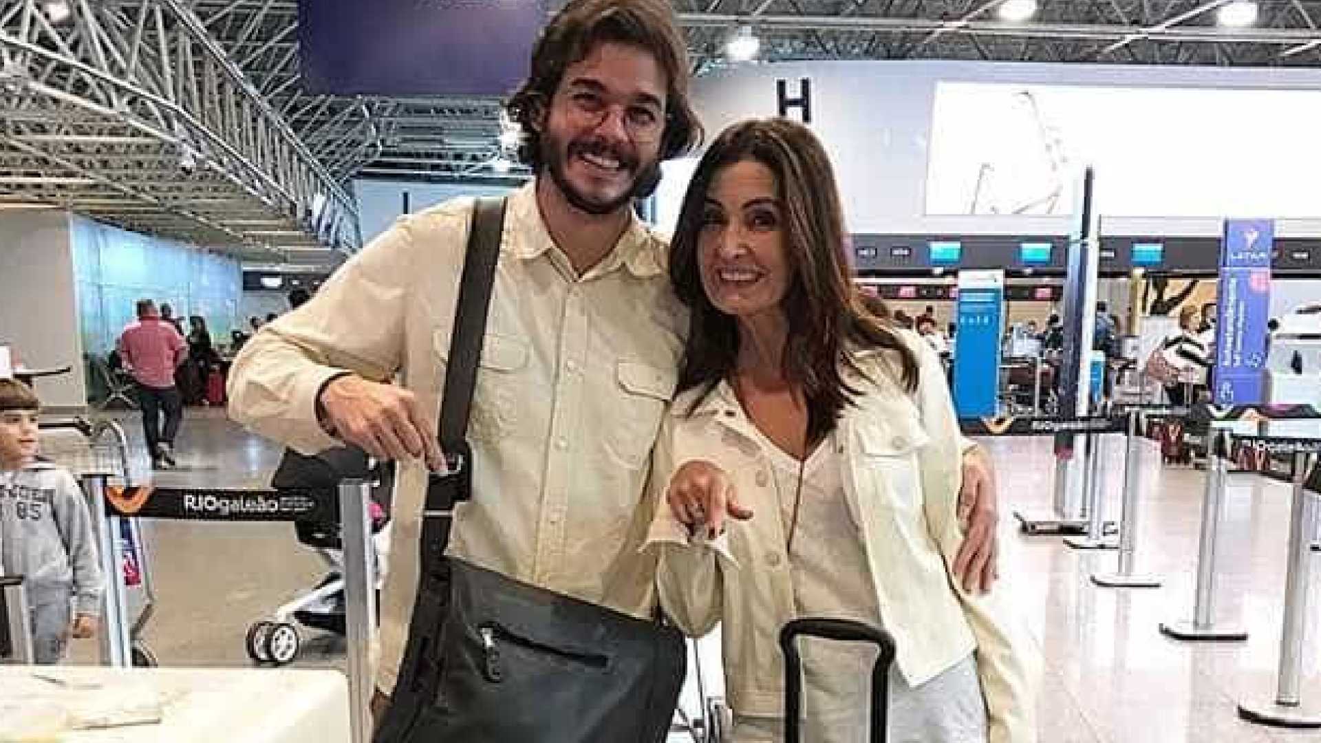 Fátima Bernardes doa R$ 5 mil para campanha eleitoral do namorado