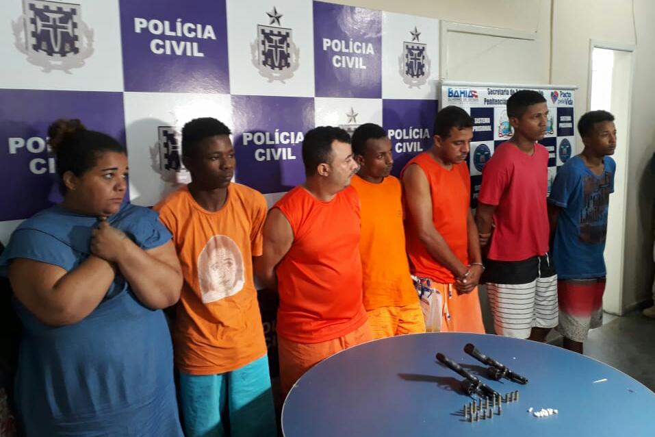 Megaoperação prende oito e desmonta quadrilha no interior da Bahia