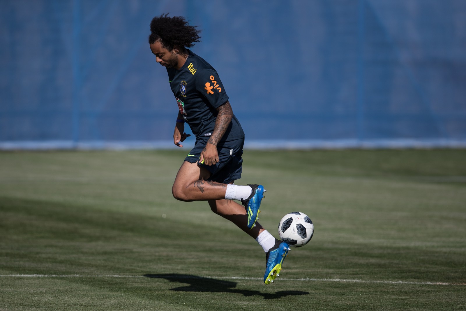 Marcelo será o capitão da Seleção na estreia da Copa do Mundo